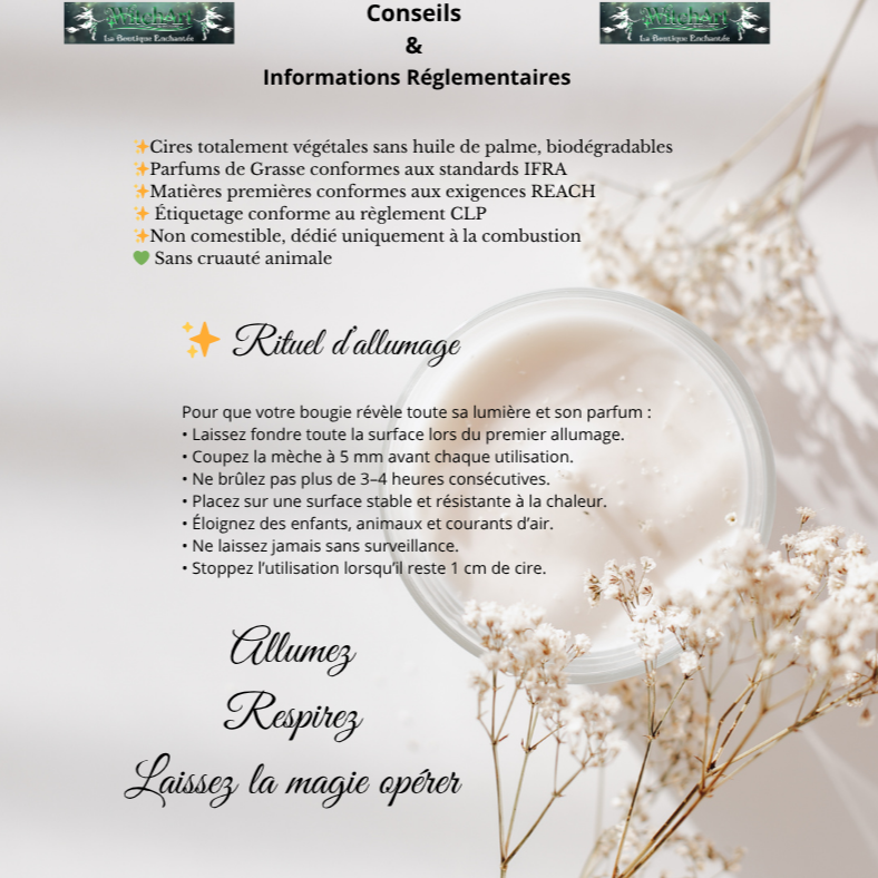 🕯️Vela Flor de Azahar