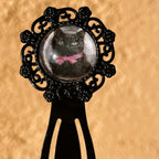 Marque-Page Métal Noir Whimsigoth | Signet Mystique & Céleste
Brand-Page Metal Black Whimsigoth | Mystical & Celestial Bookmark